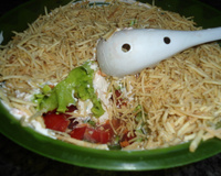 Salada com maionese e creme de leite