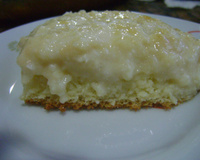 Bolo gelado toalha felpuda