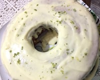 Bolo verde de limão