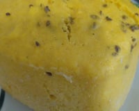 Pão integral de microondas (assa em 6 minutos)