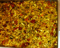 Repolho com calabresa ao forno