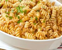 Macarrão de calabresa na panela de pressão