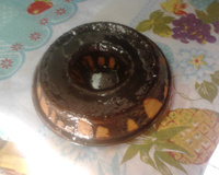 Bolo de gelatina de maracujá