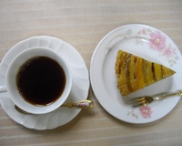 Torta de bananas com amendoim