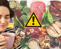 Veja por que você não deve tomar uma xícara de chá quente com esses alimentos ricos em ferro