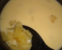 Doce de abacaxi cremoso