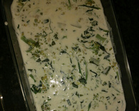 Creme branco de espinafre ou brócolis