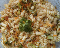 Macarrão com brócolis