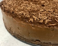 Cheesecake de chocolate