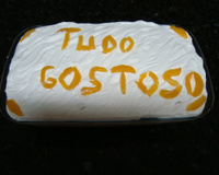 Pavê de pêssego da Ivone