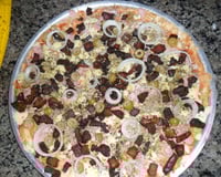 Pizza de pão francês