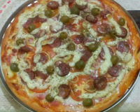 Massa Pan - tipo Pizza Hut