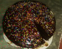 Bolo de chocolate recheado da Vivi