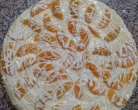 Bolo maravilha de pêssego