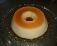 Pudim gelado de maria-mole