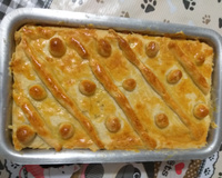 Torta especial de frango e iogurte natural