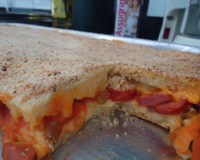 Cachorro quente de forno da Naty