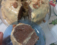 Torta de chocolate com castanha-do-pará