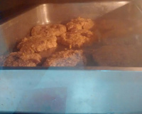 Biscoito de aveia com gotas de chocolate