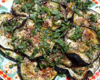 Salada de berinjela vegana