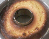 Bolo fubá cremoso com coco