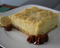 Torta farofa de banana