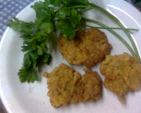 Bifes de carne moída