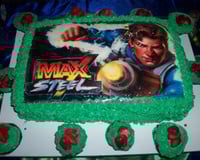 Bolo grande de aniversário