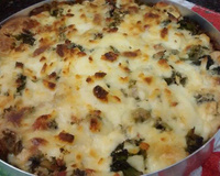 Torta de escarola light