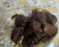 Carne de panela ao vinho