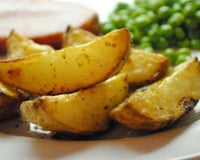 Batatas rústicas temperadas