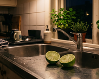 Deixe meio limão na cozinha à noite e descubra um truque caseiro incrível do TudoGostoso
