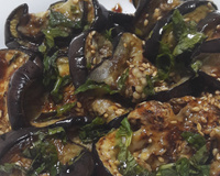 Salada de berinjela vegana