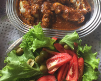 Bife a rolê especial de domingo