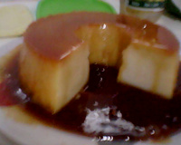 Pudim de padaria delícia