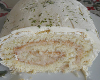 Rocambole trufado de limão