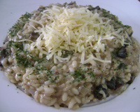 Risoto de funghi secchi