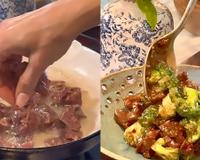 É assim que os chineses transformam uma carne de segunda em um prato de restaurante: receita fácil deixa a carne tão macia que se desmancha na sua boca