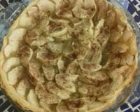 Torta de maçã com massa folhada