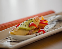 Panqueca de calabresa da Grasy