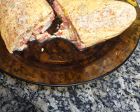 Omelete no saco plástico