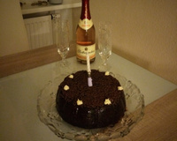 Bolo de chocolate molhadinho