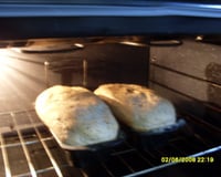 Pão integral com farinha integral, linhaça e aveia