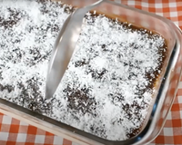 A sobremesa de travessa que a minha mãe fazia aos domingos e agora todo mundo me pede a receita