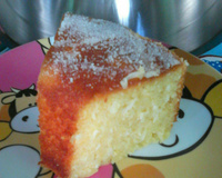 Bolo de farinha de milho