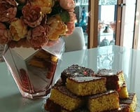 Bolo de flocão de milho