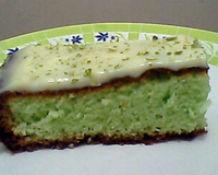 Bolo verde de limão