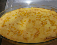 Frango com creme de milho