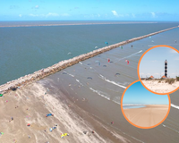 É do Brasil! Veja onde fica a maior praia do mundo e por que ela é perfeita pra fazer aquela farofa que todo mundo ama