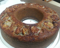 Bolo de banana integral (fitness)
